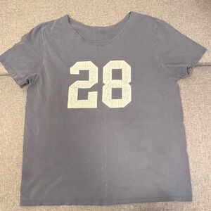 Brandy Melville/John Galt Off the Shoulder 28 Oversized Tee